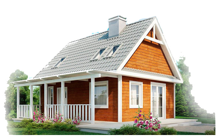 Построить загородный дом с мансардой в Ленинградской области