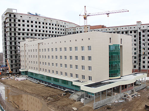 Строим здание медицинского учреждения