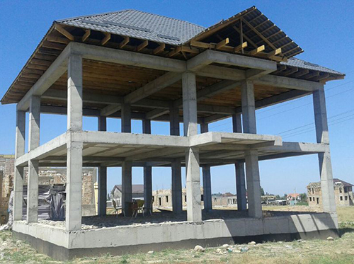 Зачем нужен монолитный бетонный каркас, при строительстве дома в Грузии?